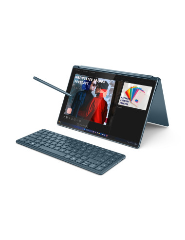 Lenovo Yoga Book 9 14IAH10 | Tidal Teal | 2x14 " | OLED | Touchscreen | 2.8K WQXGA+ | 2880 x 1800 pixels | Glossy | Intel Core U