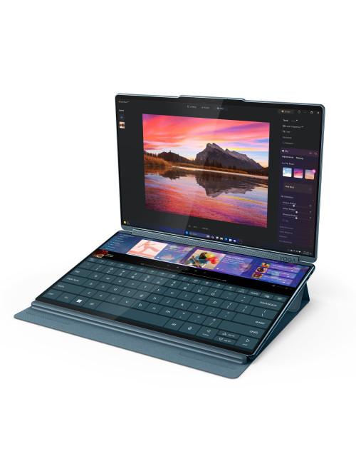 Lenovo Yoga Book 9 14IAH10 | Tidal Teal | 2x14 " | OLED | Touchscreen | 2.8K WQXGA+ | 2880 x 1800 pixels | Glossy | Intel Core U