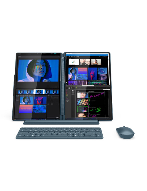 Lenovo Yoga Book 9 14IAH10 | Tidal Teal | 2x14 " | OLED | Touchscreen | 2.8K WQXGA+ | 2880 x 1800 pixels | Glossy | Intel Core U