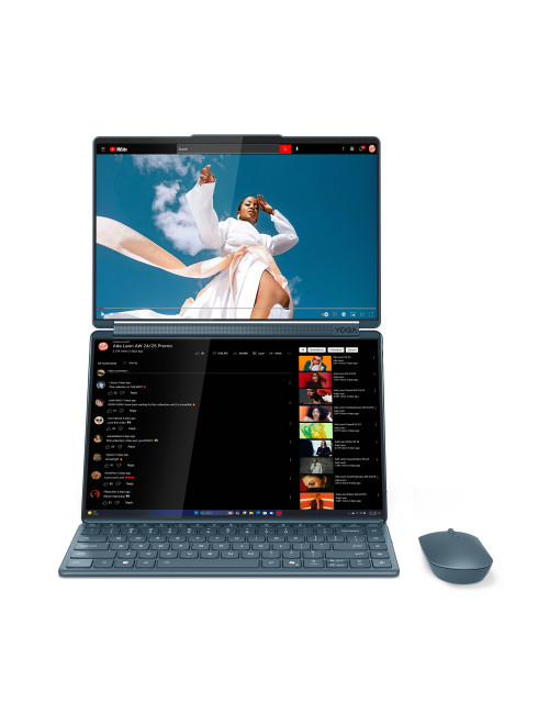 Lenovo Yoga Book 9 14IAH10 | Tidal Teal | 2x14 " | OLED | Touchscreen | 2.8K WQXGA+ | 2880 x 1800 pixels | Glossy | Intel Core U