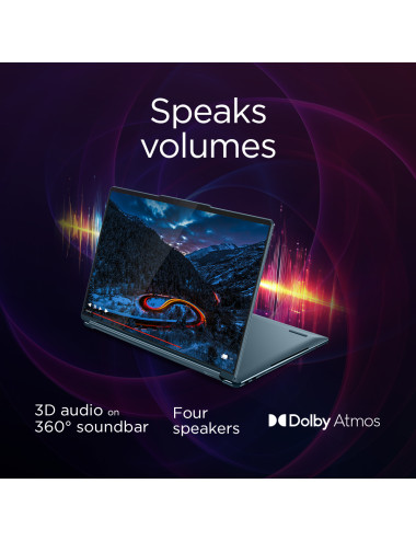 Lenovo Yoga Book 9 14IAH10 | Tidal Teal | 2x14 " | OLED | Touchscreen | 2.8K WQXGA+ | 2880 x 1800 pixels | Glossy | Intel Core U