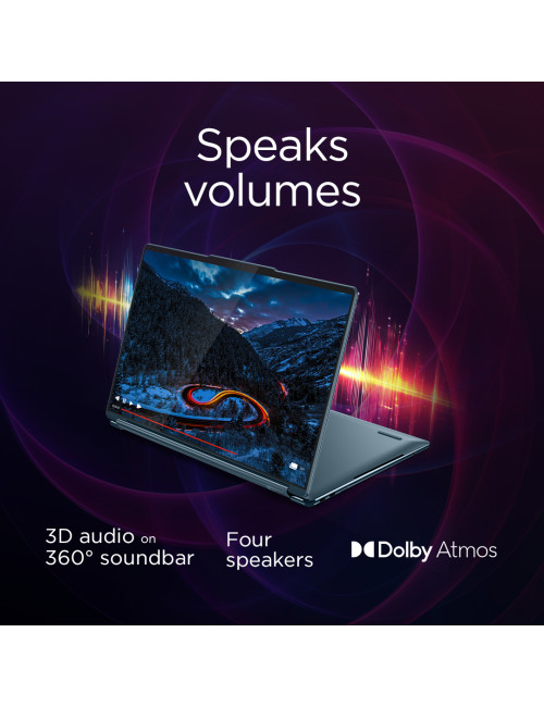 Lenovo Yoga Book 9 14IAH10 | Tidal Teal | 2x14 " | OLED | Touchscreen | 2.8K WQXGA+ | 2880 x 1800 pixels | Glossy | Intel Core U