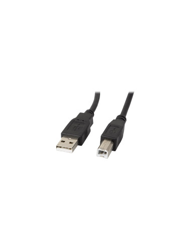 LANBERG USB-A M USB-B M 2.0 cable 0.5m