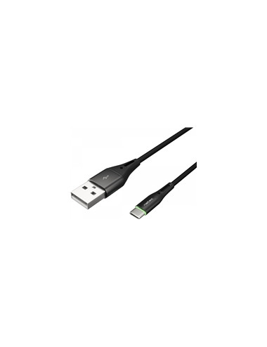 NATEC Cable USB-C/A 2.0 1m prati led