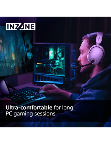 Sony Gaming Headset | INZONE H5 | Wireless | Over-Ear | Microphone | Wireless | White