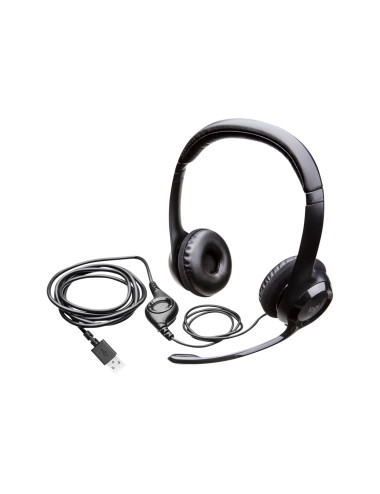 Logitech | Computer headset | H390 | Built-in microphone | USB Type-A | Black