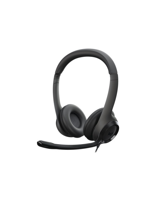 Logitech | Computer headset | H390 | Built-in microphone | USB Type-A | Black