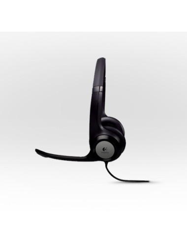 Logitech | Computer headset | H390 | Built-in microphone | USB Type-A | Black