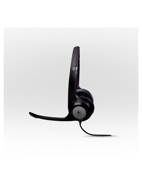 Logitech | Computer headset | H390 | Built-in microphone | USB Type-A | Black