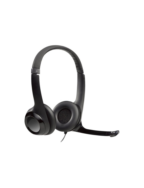 Logitech | Computer headset | H390 | Built-in microphone | USB Type-A | Black