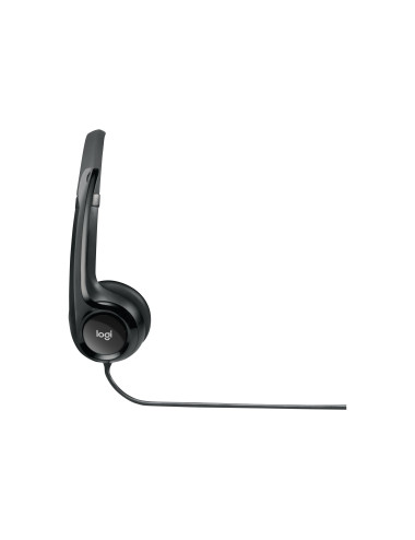 Logitech | Computer headset | H390 | Built-in microphone | USB Type-A | Black