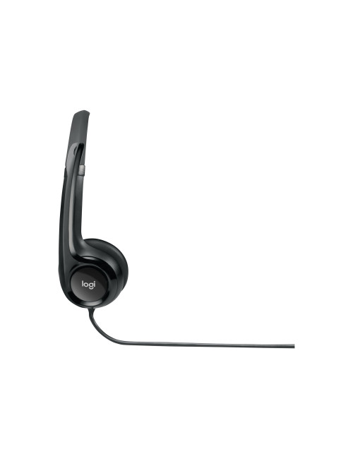 Logitech | Computer headset | H390 | Built-in microphone | USB Type-A | Black