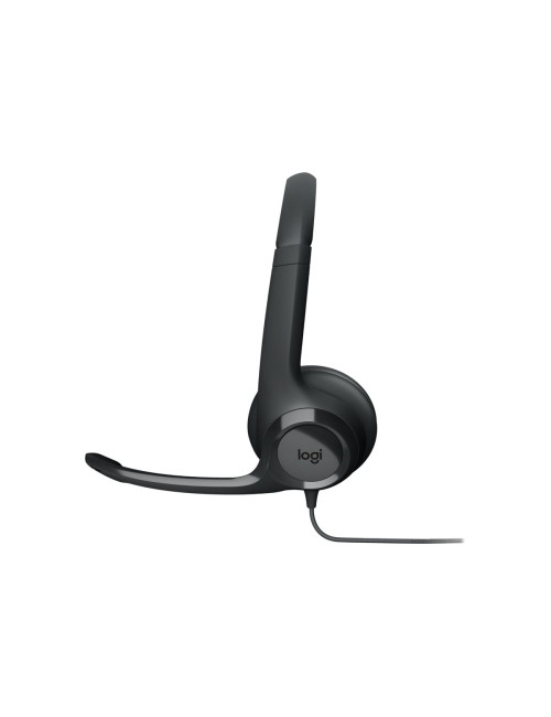 Logitech | Computer headset | H390 | Built-in microphone | USB Type-A | Black