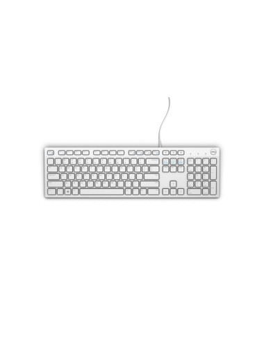 Dell | KB216 | Multimedia | Wired | EN | White | USB