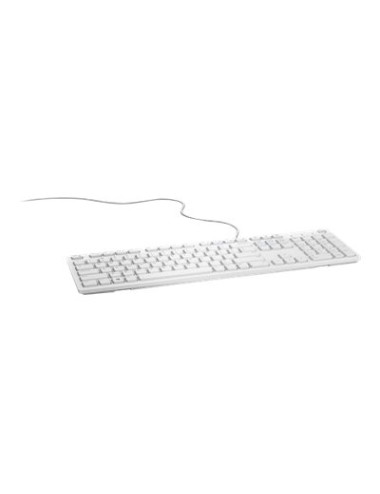 Dell | KB216 | Multimedia | Wired | EN | White | USB