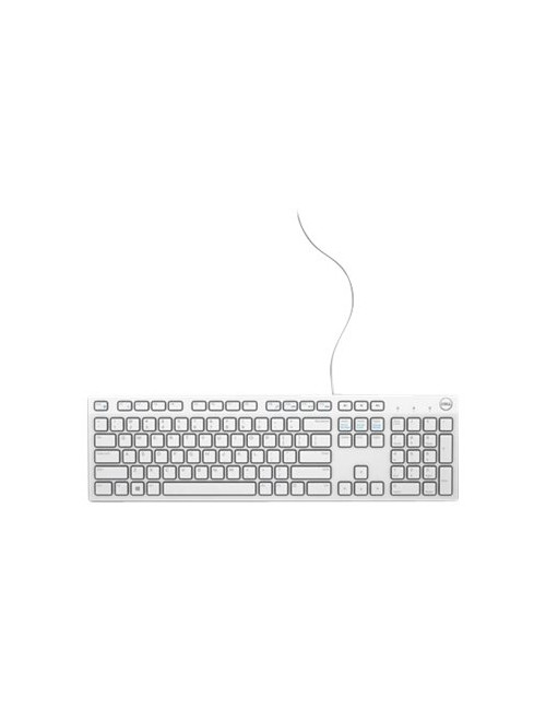 Dell | KB216 | Multimedia | Wired | EN | White | USB