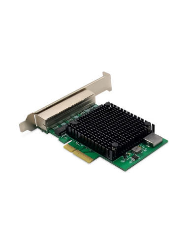 Digitus DN-10136 4-Port RJ45 RTL8125B, 2.5 GBits Server NIC