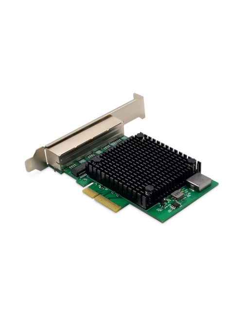 Digitus DN-10136 4-Port RJ45 RTL8125B, 2.5 GBits Server NIC