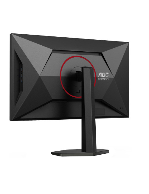 AOC | U27G4R | 27 " | Fast IPS | UHD | 16:9 | 120 Hz | 1 ms | 3840 x 2160 pixels | 400 cd/m | HDMI ports quantity 2 | Black