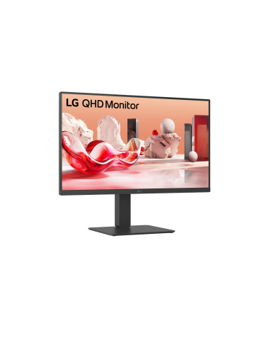 LG | 27BA54QB-B | 27 " | IPS | QHD | 16:9 | 75 Hz | 5 ms | 2560 x 1440 pixels | 350 cd/m | HDMI ports quantity 2