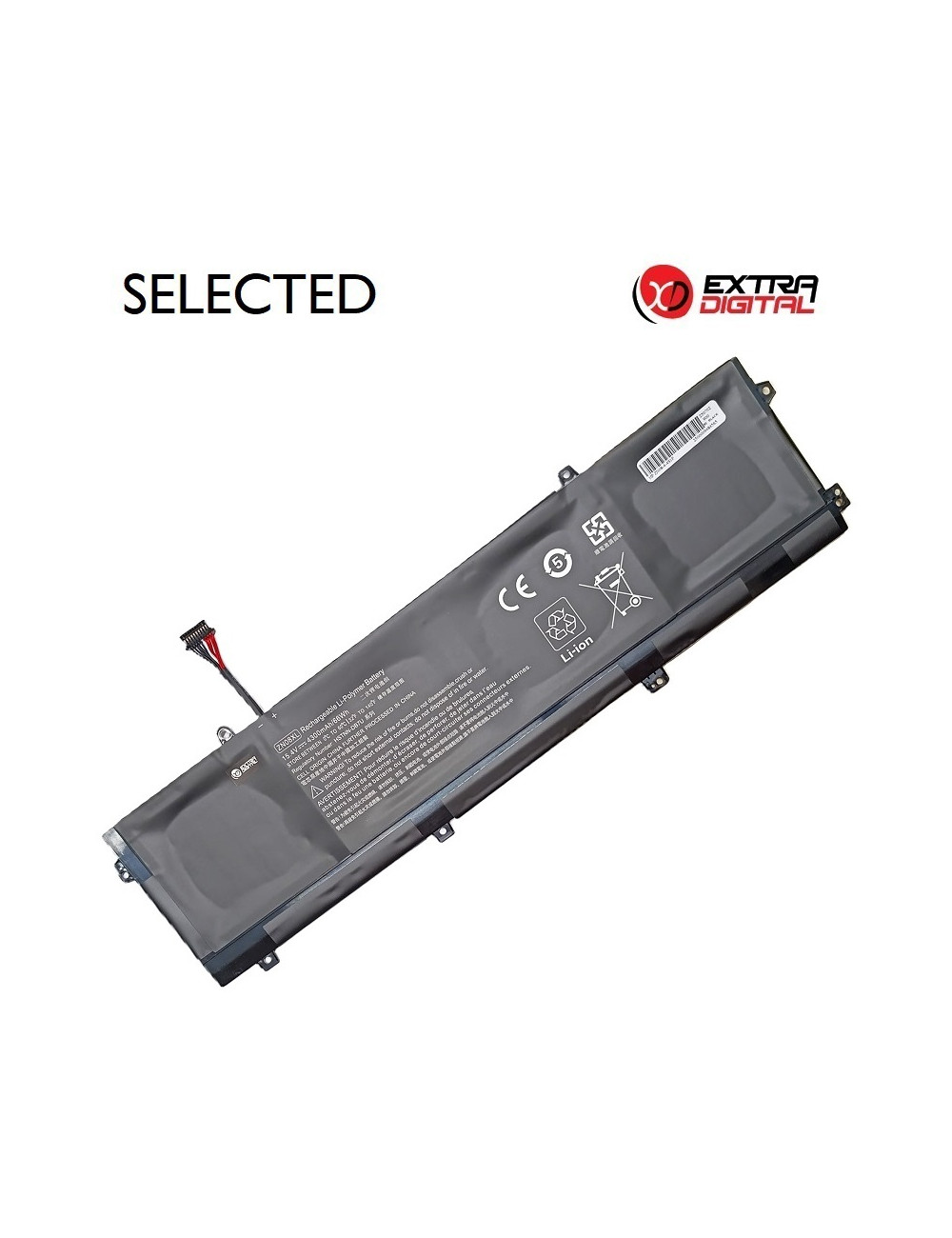 Notebook Battery Extra Digital Selected HP ZN08XL, 4300mAh
