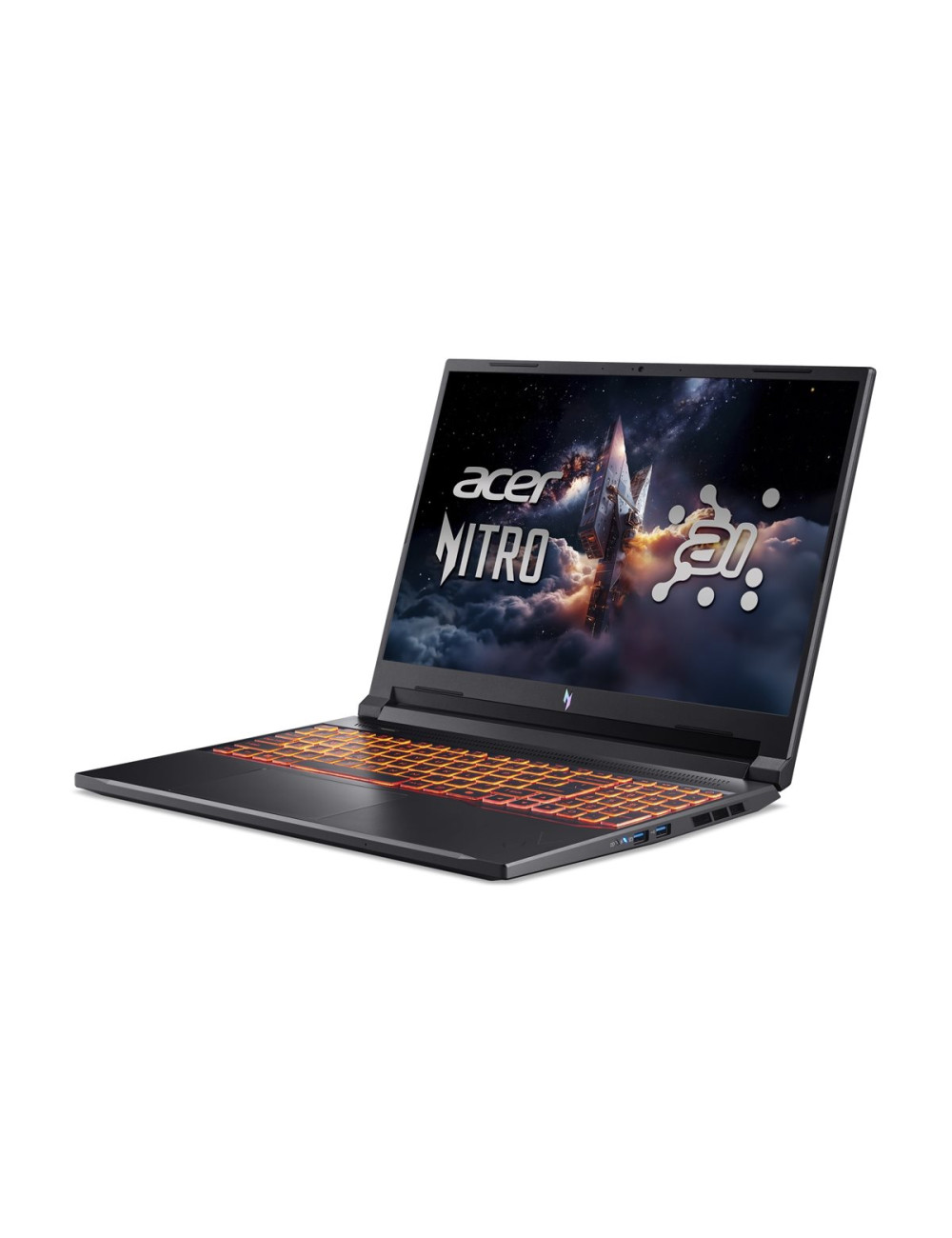 Acer | Nitro V 16 AI ANV16-42-R1PE | Shale Black | 16 " | IPS | WUXGA | 1920 x 1200 pixels | AMD Ryzen 5 | 240 | 16 GB | DDR5 | 