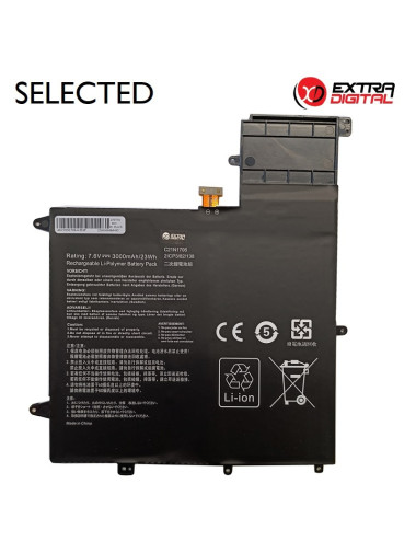 Notebook Battery ASUS C21N1706, 3000mAh, Extra Digital Selected