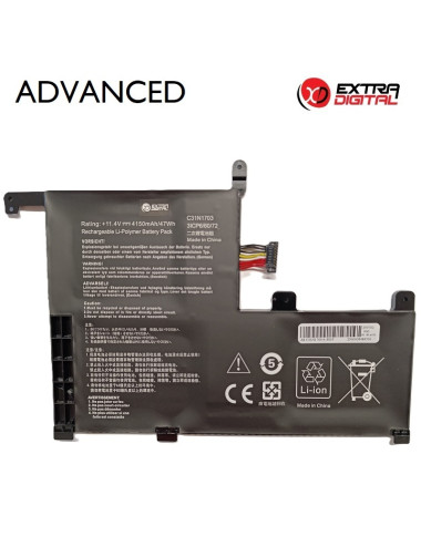 Notebook Battery ASUS C31N1703, 4150mAh, Extra Digital Advanced
