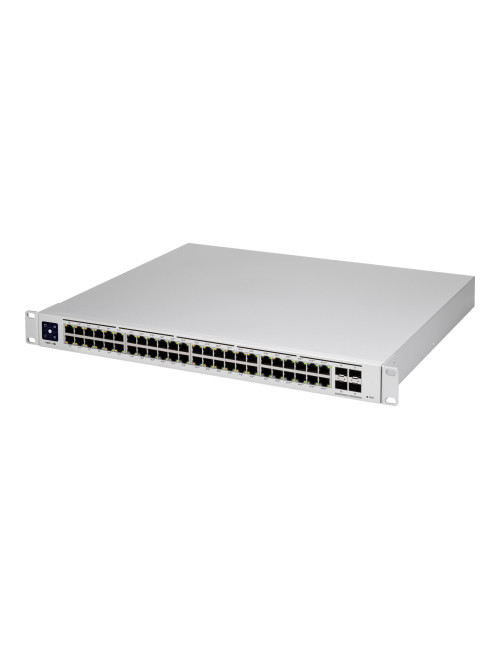 Ubiquiti | UniFi Switch | USW-PRO-48-POE | Managed L3 | Rackmountable | Gigabit Ethernet (copper) ports quantity 48 | SFP+ ports