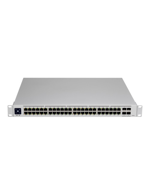 Ubiquiti | UniFi Switch | USW-PRO-48-POE | Managed L3 | Rackmountable | Gigabit Ethernet (copper) ports quantity 48 | SFP+ ports