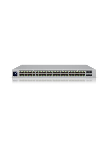 Ubiquiti | UniFi Switch | USW-PRO-48-POE | Managed L3 | Rackmountable | Gigabit Ethernet (copper) ports quantity 48 | SFP+ ports