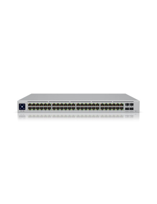 Ubiquiti | UniFi Switch | USW-PRO-48-POE | Managed L3 | Rackmountable | Gigabit Ethernet (copper) ports quantity 48 | SFP+ ports