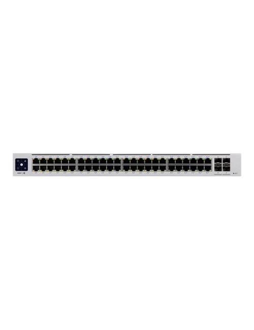 Ubiquiti | UniFi Switch | USW-PRO-48-POE | Managed L3 | Rackmountable | Gigabit Ethernet (copper) ports quantity 48 | SFP+ ports