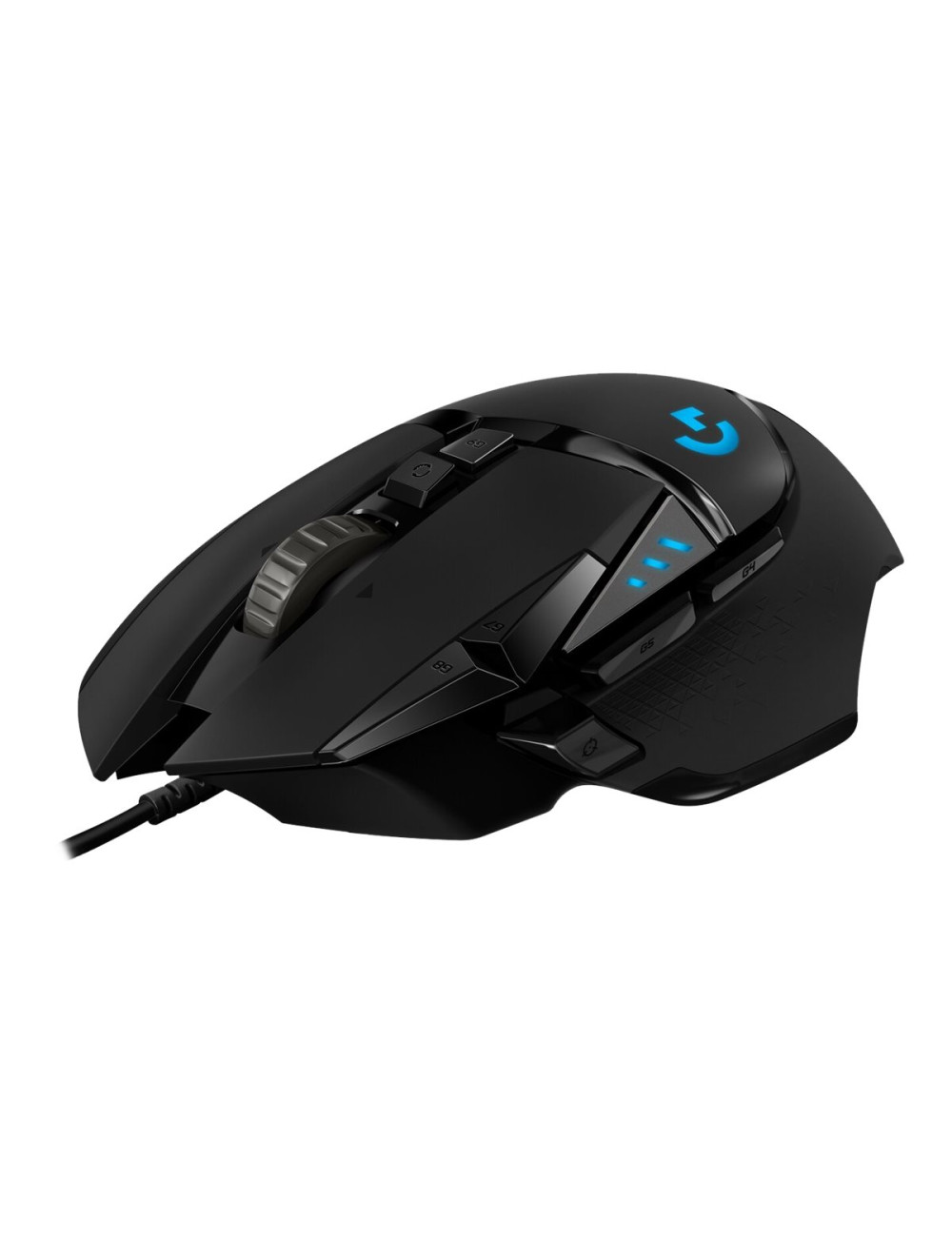 Logitech G502 Hero Wired Gaming Mouse, Black