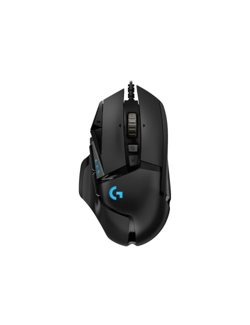 Logitech G502 Hero Wired Gaming Mouse, Black