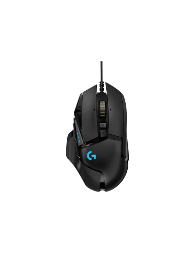 Logitech G502 Hero Wired Gaming Mouse, Black