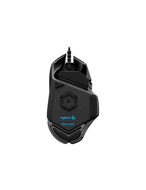 Logitech G502 Hero Wired Gaming Mouse, Black