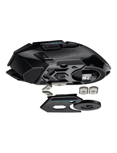 Logitech G502 Hero Wired Gaming Mouse, Black