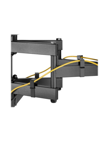 Goobay TV wall mount Pro FULLMOTION (XL), Black | Goobay