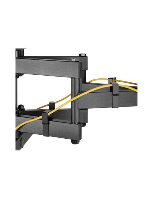 Goobay TV wall mount Pro FULLMOTION (XL), Black | Goobay