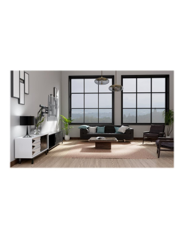 Goobay TV wall mount Pro FULLMOTION (XL), Black | Goobay