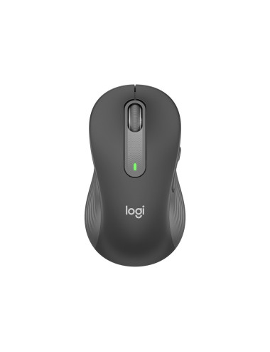 Logitech Signature M650 L Left Wireless Mouse, RF Wireless + Bluetooth, 2000 DPI, Graphite | Logitech