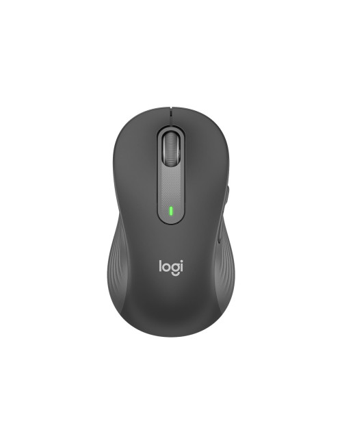 Logitech Signature M650 L Left Wireless Mouse, RF Wireless + Bluetooth, 2000 DPI, Graphite | Logitech