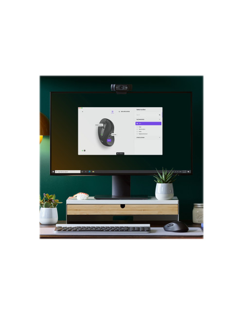Logitech Signature M650 L Left Wireless Mouse, RF Wireless + Bluetooth, 2000 DPI, Graphite | Logitech