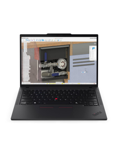 Lenovo ThinkPad P14s G6 AMD | Black | 14 " | IPS | WUXGA | 1920 x 1200 pixels | Anti-glare | AMD Ryzen AI 9 HX PRO | 370 | 64 (2