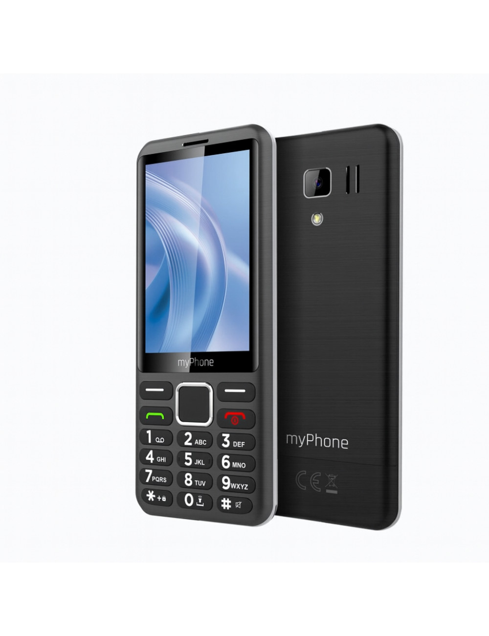 myPhone 3510 | Black | 3.5 " | IPS | 48 MB | 128 MB | Dual SIM | 3G | Main camera resolution 2 MP | 1800 mAh