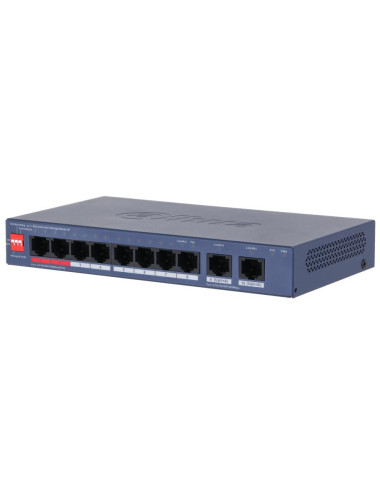 Switch|DAHUA|DH-CS4010-8ET2GT-110|Type L2|PoE ports 8|110 Watts|CS4010-8ET2GT-110