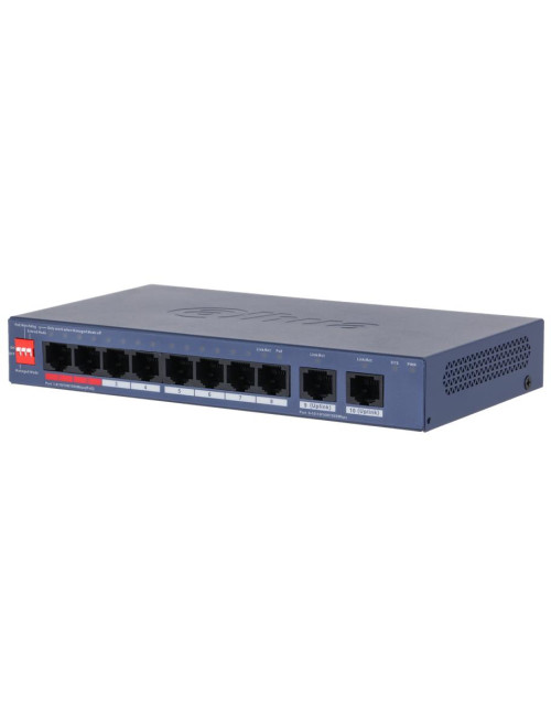 Switch|DAHUA|DH-CS4010-8ET2GT-110|Type L2|PoE ports 8|110 Watts|CS4010-8ET2GT-110