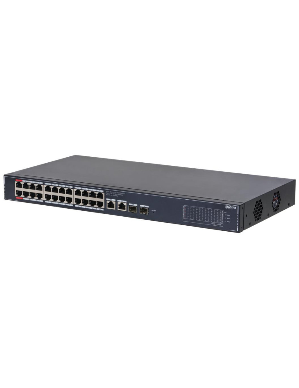 Switch|DAHUA|DH-SG4028LP|Type L2|PoE ports 4|240 Watts|SG4028LP