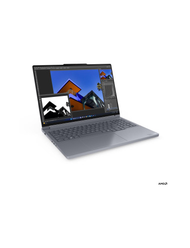 Lenovo ThinkBook 16p G6 ADR | Luna Grey | 16 " | IPS | WQXGA | 2560 x 1600 pixels | Anti-glare | AMD Ryzen 9 | 8940HX | 32 (2x16